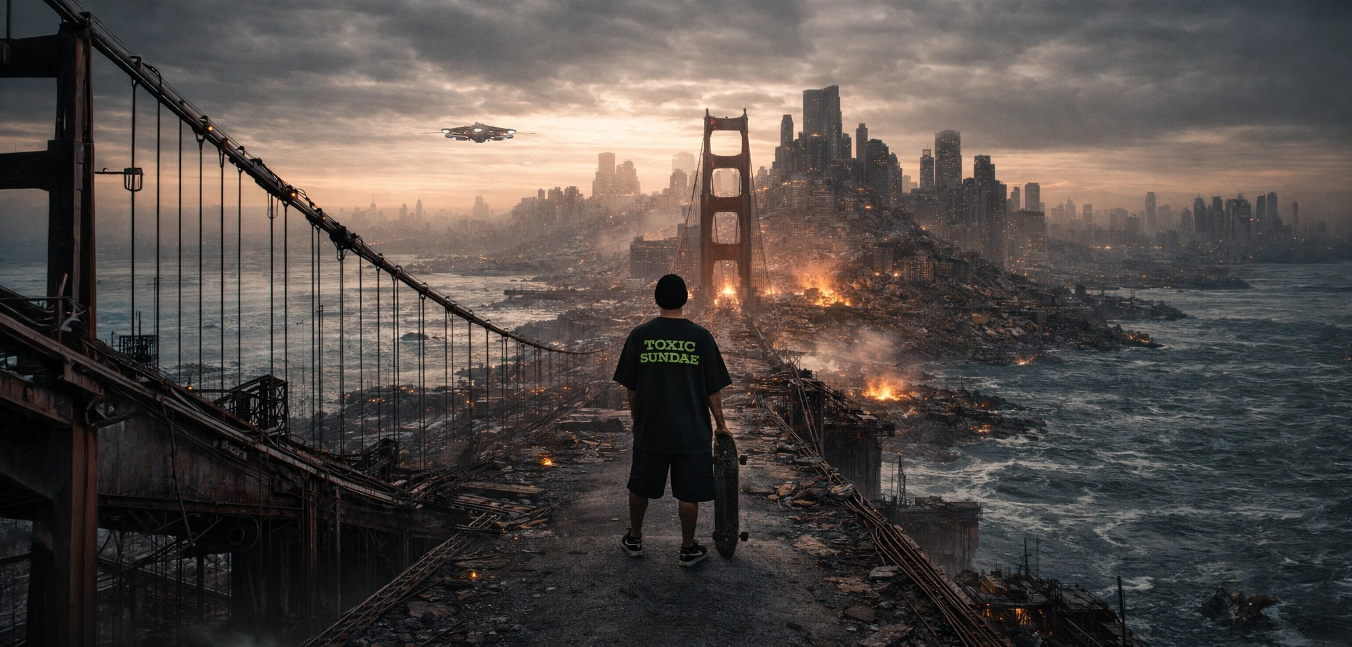 Toxic Sundae tee — built to last